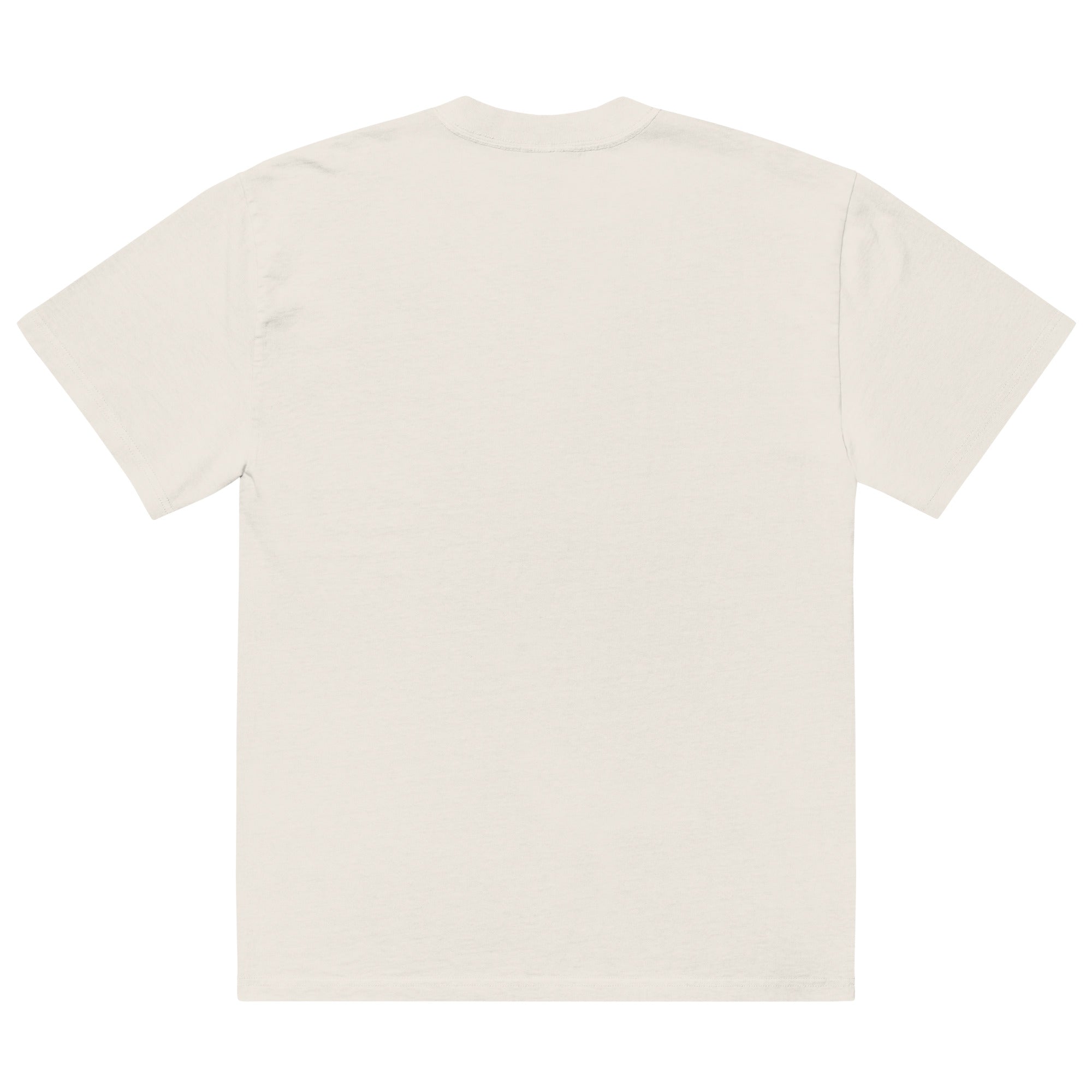 Minimalistic GOAT Oversized faded t-shirt