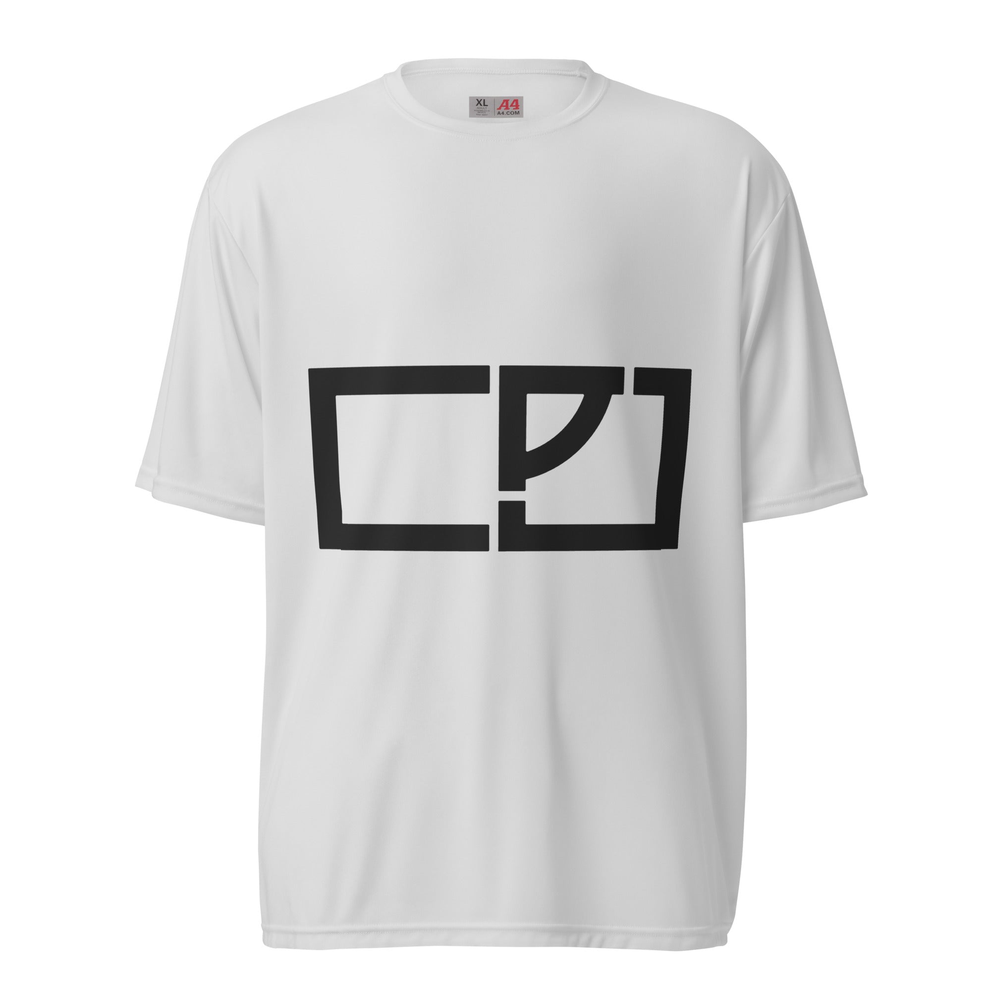 CLJ Logo Black Unisex performance crew neck t-shirt